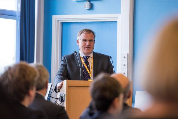 "You could do this for a day job!" – RAeS President, Prof Chris Atkin, reminds pupils that there are interesting and exciting careers to be had in the aerospace sector.